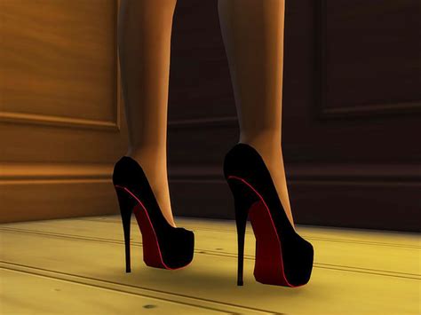 sims 4 platform high heels.